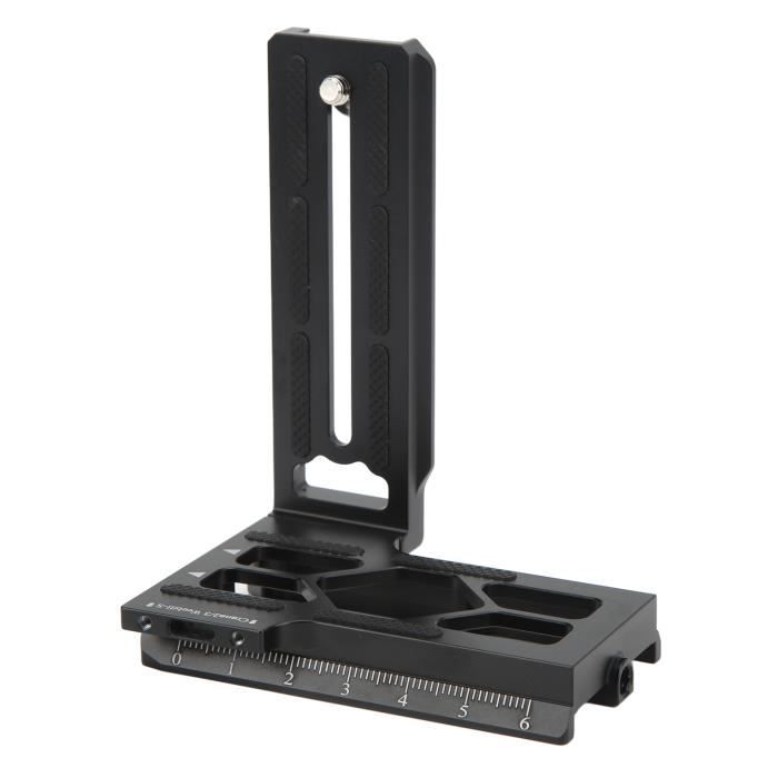 Plateau Fixation Rapide ULANZI UKA02 - Filetage 1/4" Pour Base UKA03, Aluminium Léger Et Antidérapant