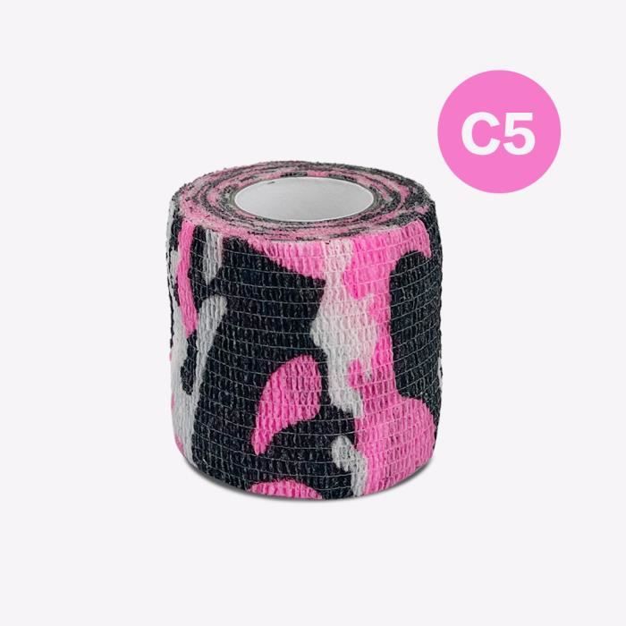 Ruban Adhésif Camouflage 10m Chasse Ruban Camouflage 10m Allemand - Adhésif Imperméable Chasse Camping - 5cm Large Sans Résidu Ruban Camouflage Adhésif