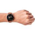 Fossil orologio smartwatch Gen 6 con cinturino in pelle marrone FTW4062-1