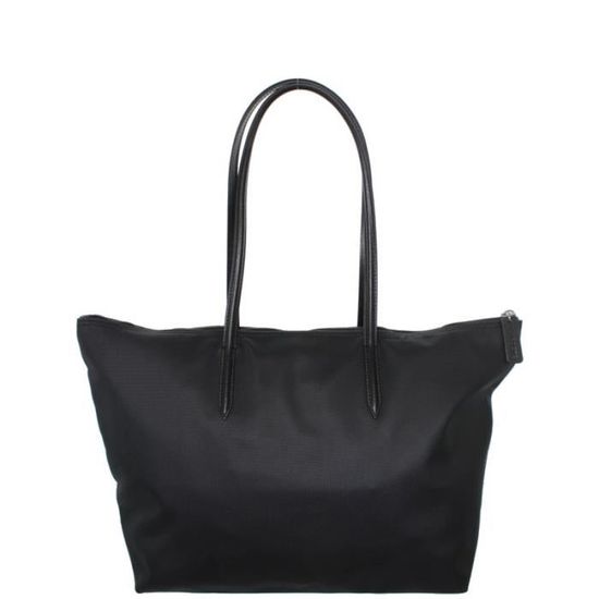 Sac Lacoste Shopping porte epaule ref cem37430 000 noir Noir Cdiscount Bagagerie Maroquinerie