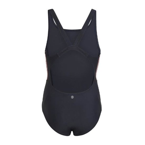 Maillot de bain fille Adidas 2076 Noir et rose Polyester recycle et elasthanne Pink Cdiscount Pret a Porter