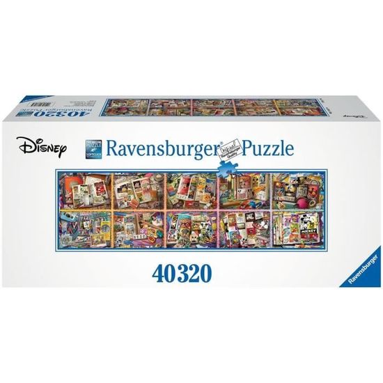 Puzzle enfant Disney Mickey Mouse au cinéma Ravensburger - 2 x 24 pièces - 4  ans et plus - Cdiscount Jeux - Jouets