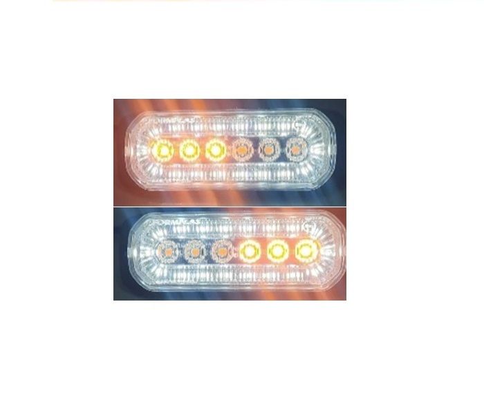 4 feux de position latéraux LED 12-24V pour camions et remorques - Feux