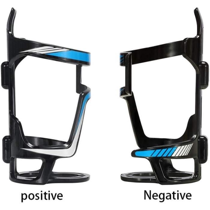 Porte-Bidon Vélo Fibre Carbone Ultra Léger - Support Gourde Bicyclette Robuste Pour VTT Et Route