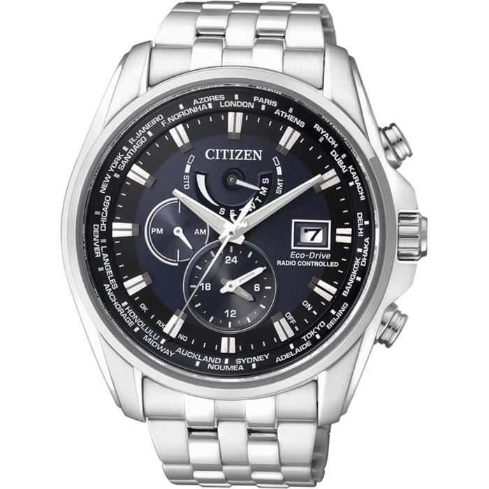 Montre solaire sales radio pilotée citizen