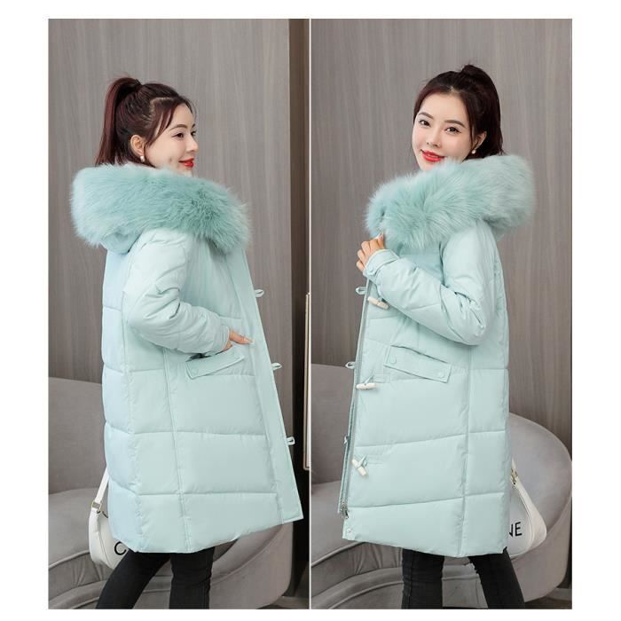 Manteau vert canard femme online