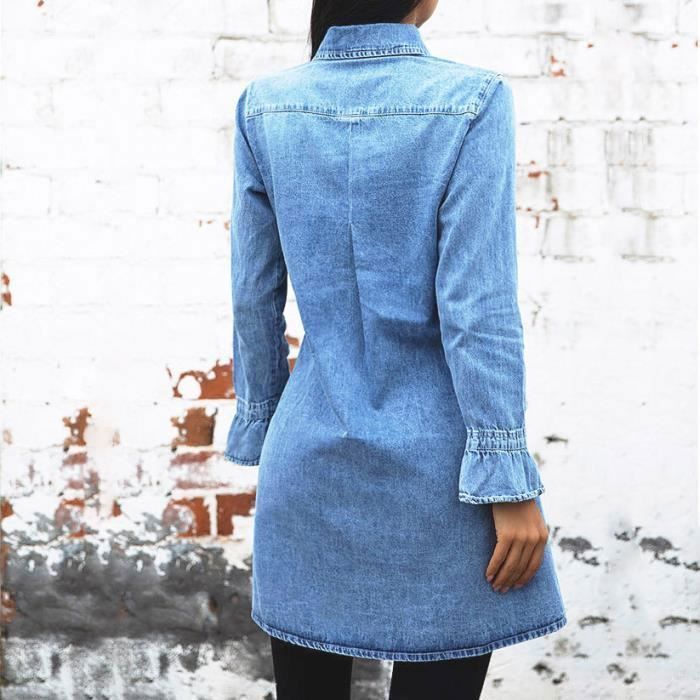 Robe en jean hiver top