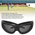 Cikonielf lunettes Airsoft Modèle UV400 de maille de fer résistant aux chocs de lunettes de sécurité pour le jeu extérieur de-2