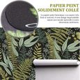 2pcs Papier Peint Feuillage Palmiers Vert-45x300cm-Papier Peint Tropical Jungle-Mural Papier Peint Adhesif-DéCoration Autocollante-2