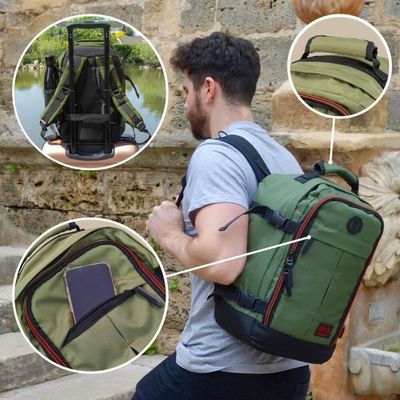 Cabin Max Metz 40X20X25Cm Sac A Dos Bagages A Main Cabine Convient A Ryanair Pour L Allocation Sous Forme De Siege 40 X 20 n873