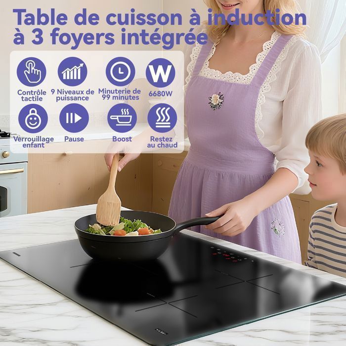 Plaque Induction 3 Feux Soldesnull