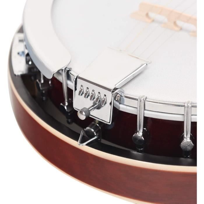 Luthier Tool Jante de banjo en bois de 11 pouces, jante de banjo de 11  pouces, avec anneau de cuivre en érable musical pour les - Cdiscount  Instruments de musique