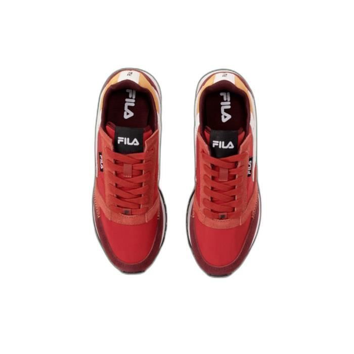 Basket fila rouge femme online