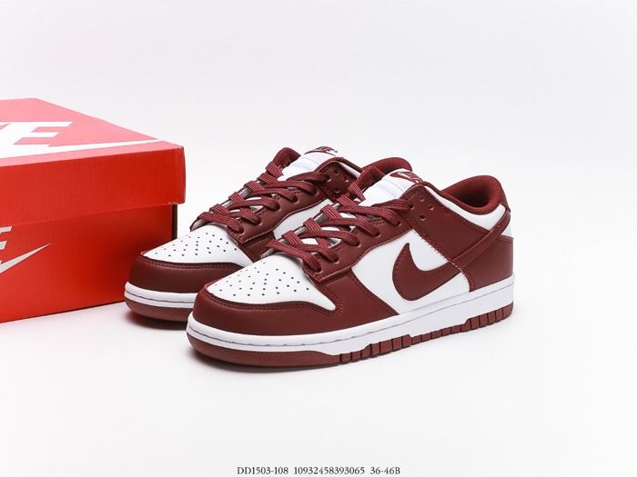 Nike dunk low homme bordeaux clearance