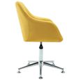 🍁8199Chaise de Bureau - Fauteuil de bureau Gamer Chaise pivotante Rotation 360 degrés Hauteur Réglable  à Roulettes Style Contempor-3