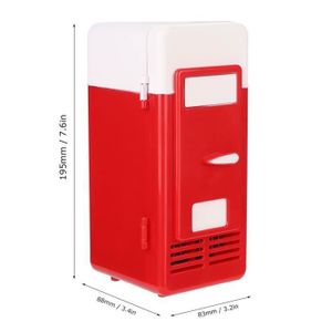 Mini Réfrigérateur 4L JY-A-4L Rouge - Froid Et Chaud - Autoportant - Occasion