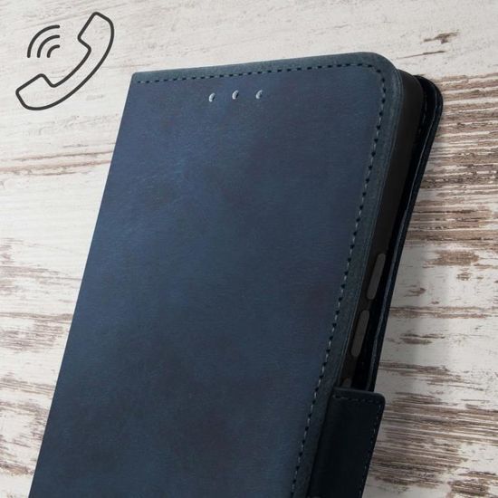 Housse Portefeuille Pour Xiaomi Mi 11 Ultra 5G - Similicuir Noir - Marque Avizar - Neuf Sous Emballage