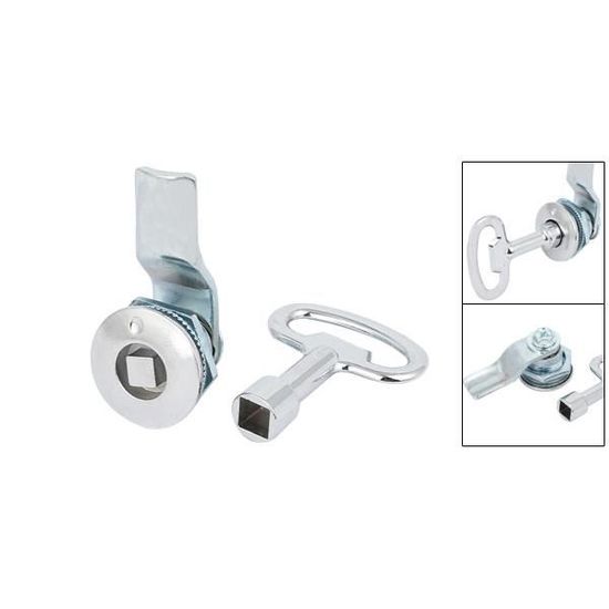 Serrure à Came - HURRISE - 40 Mm - Alliage De Zinc - Avec Clé - Durable