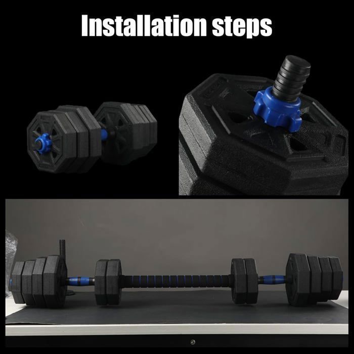 Kit Haltère + Barre + Kettlebell Xiaomi 30kg – prix 103,49€ at TradeInn