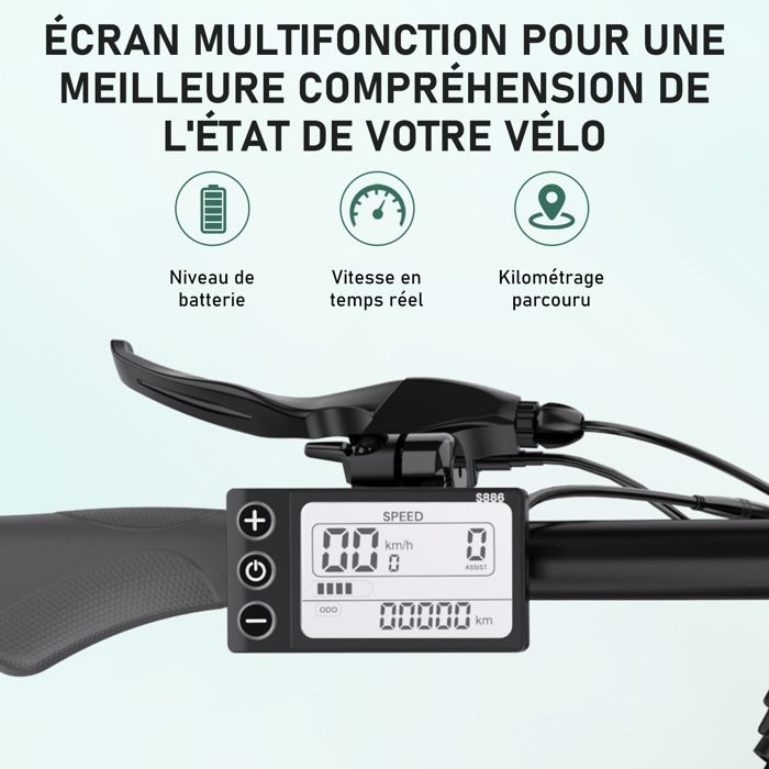 Batterie Hitway BK5 - Vélo électrique Pliable 16" - 36V 8.4Ah