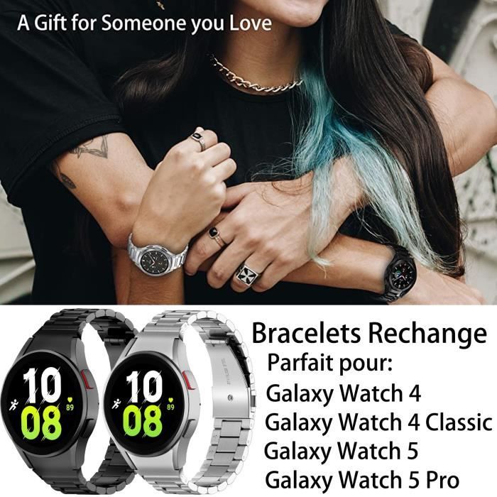 Compatible avec Bracelet Samsung Galaxy Watch 4 Remplacement