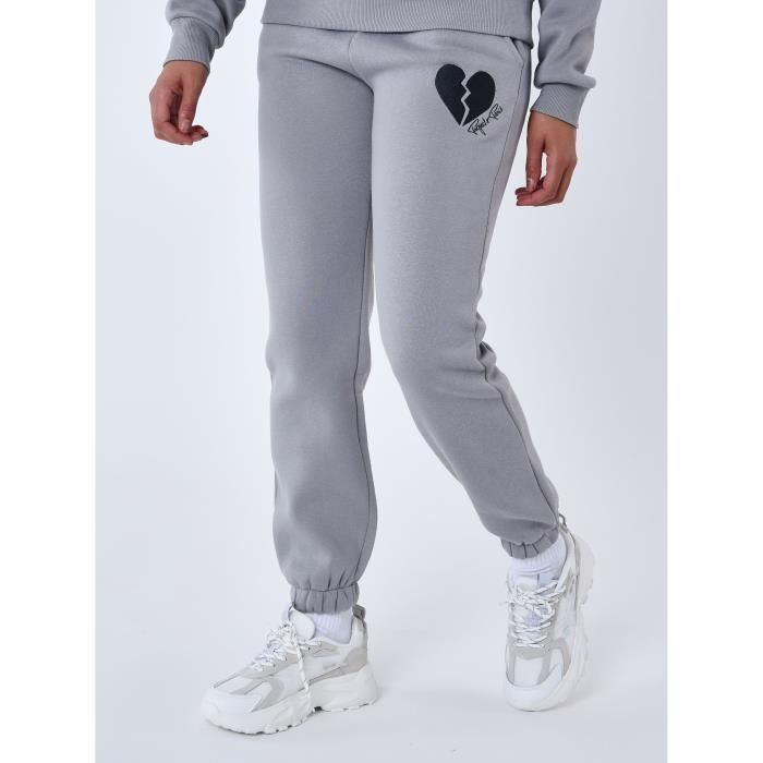 Jogging gris simple femme online