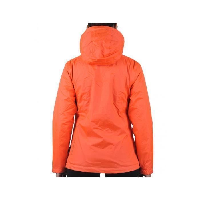 Impermeable double sales polaire femme