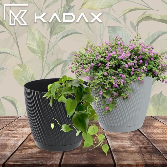 Dot Wolf Lot De 10 Soucoupes Pour Pots De Fleurs, 30 Cm De