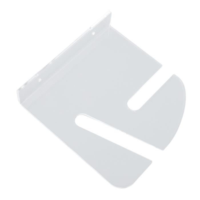 Support Mural Acrylique Pour Skateboard – Noir Ou Blanc – Taille 9x5x8 Cm