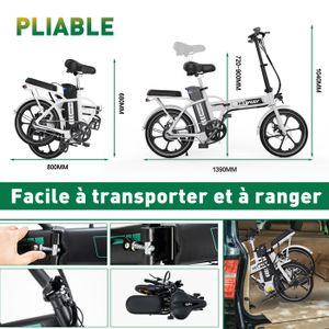 Vélo électrique pliant 36V Cdiscount