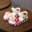 Tout Petit Bebe Enfants Bebe Fille Fleur Cuir Floral Princesse Chaussures Sandales Jiyugala5272 Blanc Achat Vente Sandale Nu Pieds Cdiscount