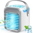 Refroidisseur d'air évaporatif de ventilateur de climatisation portable OHPA JY-325, 3 vitesses, faible bruit