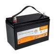 ANTARION Batterie AGM 105Ah 800 cycles monobloc Bornes Cuivre Camping-Car Noir-0