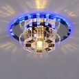 Plafonnier Lampe Pendentif Cristal Moderne Luminaire Eclairage Décor Couloir Maison Restaurant 3W-0