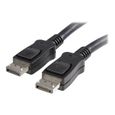 STARTECH Câble DisplayPort 1.2 certifié - Avec support HBR2 - Mâle / Mâle - DisplayPort 4K - 3 m-0