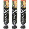 X-pression Premium Original Ultra Braid - Color 1B ( Pack of 3 )-0