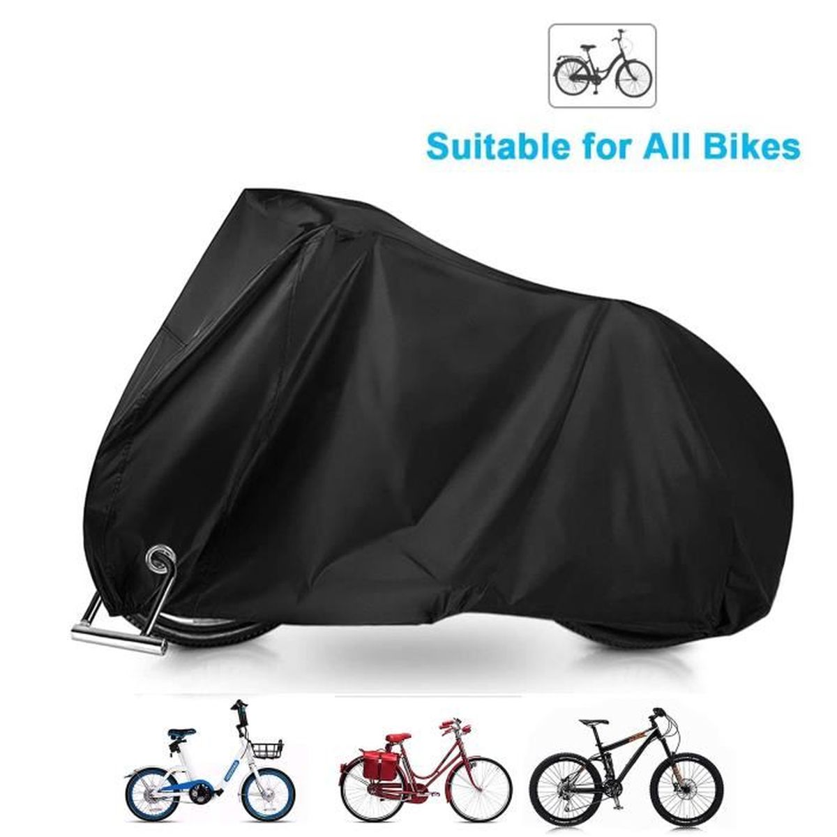 Étanche Cycle Vélo Housse neige vent protecteur pour UNIQUE/Double/Triple Vélo