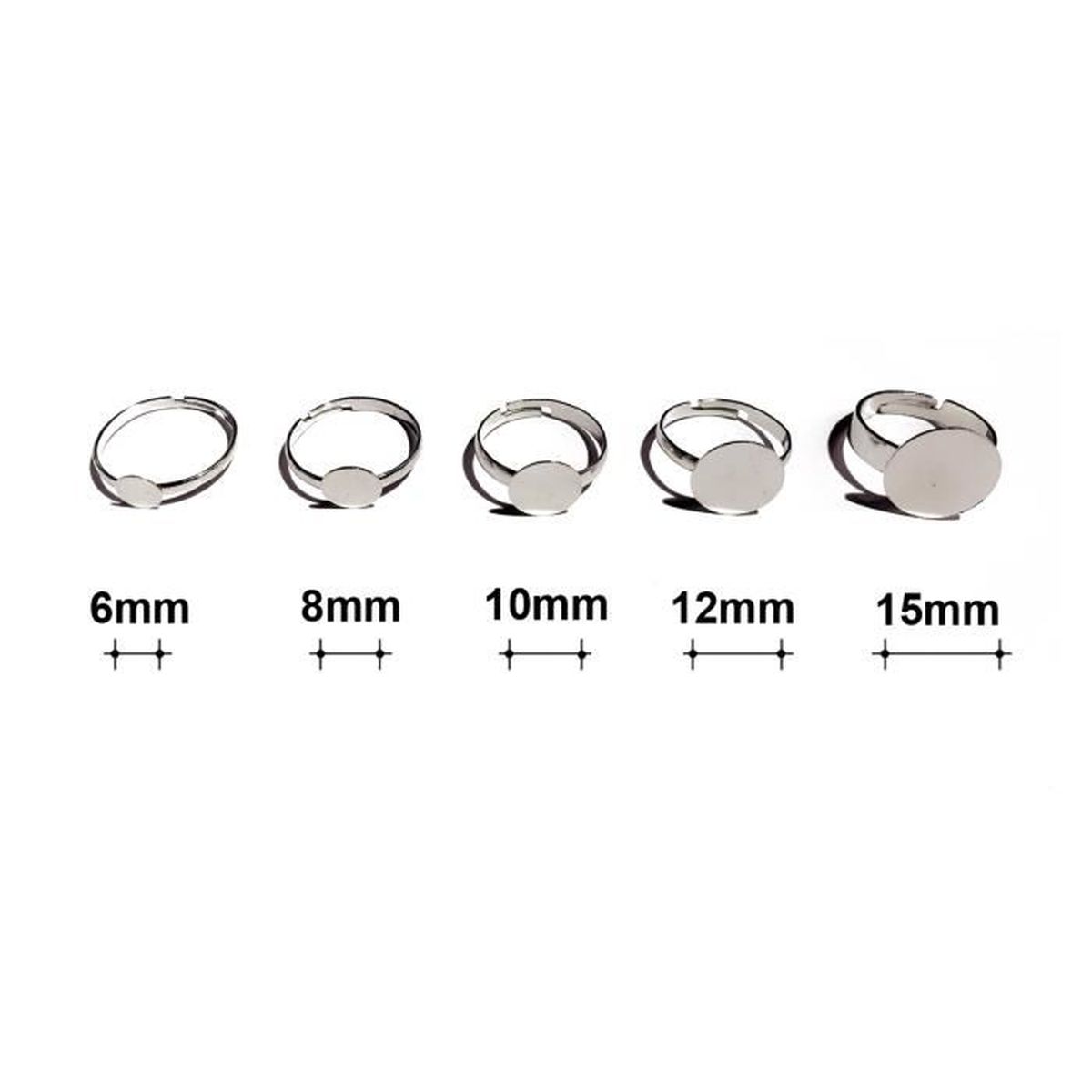 Generic 3-tier Acrylique Pr/ésentoir /à Bijoux Affichage Support Organisateur Plateau Rond pour Maison Magasin