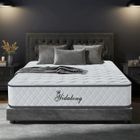 YIDATONG Matelas 140x190 cm - luxe - Anti-acariens - 7 Zones - Ressorts ensachés - Mémoire de forme - Coton de fibre aérobie - Ép 28cm