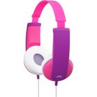 Casque audio pour enfant JVC HA-KD5 rose-violet avec limiteur de niveau sonore
