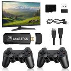 PIMPIMSKY Console de jeu vidéo rétro Game Stick 4K GD10 128 Go avec 40+ émulateurs et 40000+ jeux intégrés