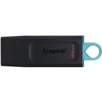 KINGSTON Clé USB DataTraveler® Exodia 64GB - Avec capuchon de protection et anneaux pour porte clés