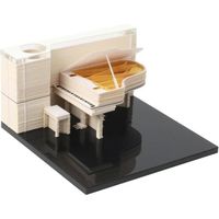 Bloc-notes artistique 3D, sculpture en papier 3D, notes détachables et non collantes, pour décoration de bureau avec porte-stylo