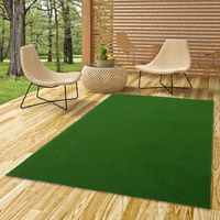 Snapstyle - Kingston - tapis type gazon artificiel - pour jardin, terrasse, balcon - vert - 200x100 cm
