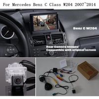 Caméra de recul,Caméra de recul pour voiture, Compatible avec écran d'origine, pour Mercedes Benz MB classe C W204 2007 [D446426448]