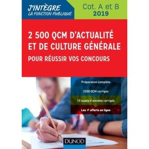 Preparation Concours Fonction Publique Categorie B Cdiscount