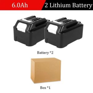 BATTERIE MACHINE OUTIL 2XBatterie - Batterie aste au lithium pour Makita,