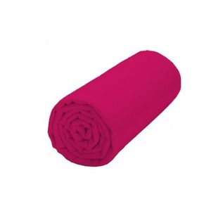 DRAP HOUSSE Drap housse Fushia 180 x 200 cm / 100% coton / 57 fils/cm²