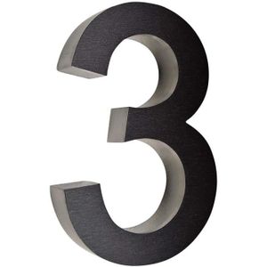 Numéro de maison 7 – acier inox – résistant aux intempéries – avec matériel  de montage – plaque signalétique – N.07.E - Cdiscount Bricolage
