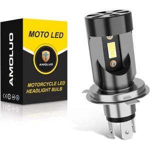 Ampoule phare - feu Ampoule H4 Led Moto De Phare Hs1-9003-Hb2 25W Kit 